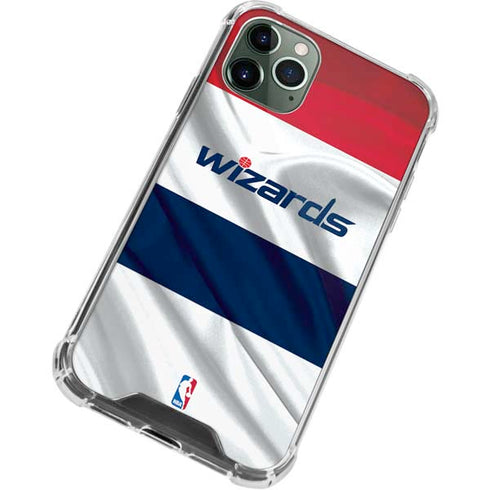 NBA Washington Wizards Home Jersey iPhone 12 Pro Clear Case
