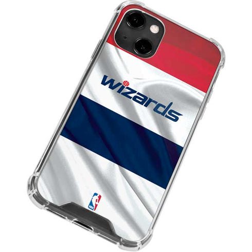 NBA Washington Wizards Home Jersey iPhone 14 Clear Case