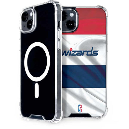 NBA Washington Wizards Home Jersey iPhone 15 Plus MagSafe Case