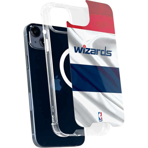 NBA Washington Wizards Home Jersey iPhone 15 Plus MagSafe Case