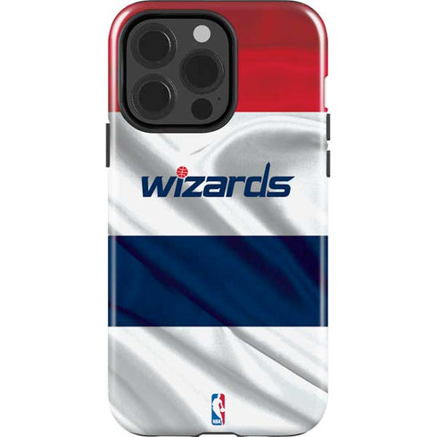 NBA Washington Wizards Home Jersey iPhone 15 Pro Impact Case