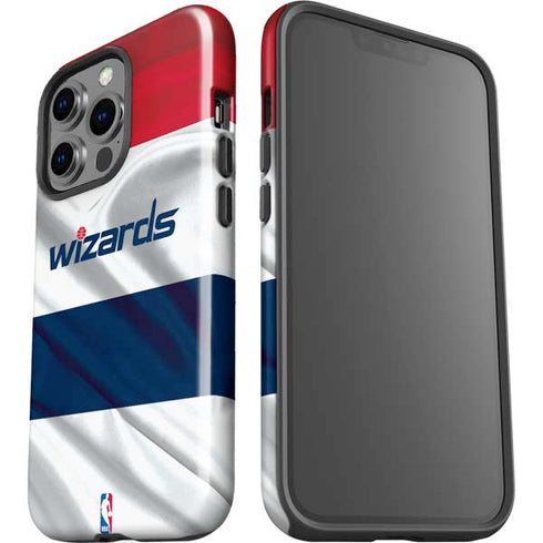NBA Washington Wizards Home Jersey iPhone 15 Pro Impact Case