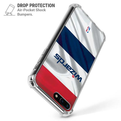 NBA Washington Wizards Home Jersey iPhone 7/8 Plus Clear Case
