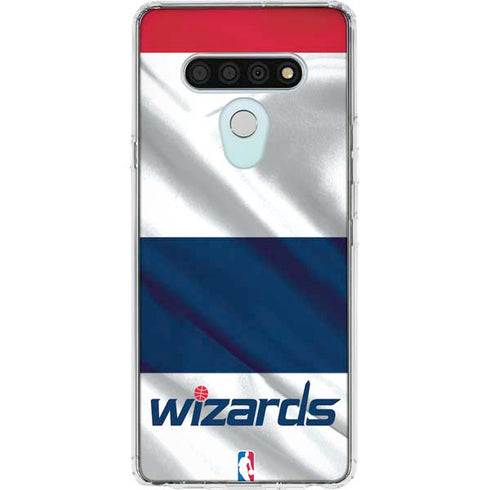 NBA Washington Wizards Home Jersey LG Stylo 6 Clear Case