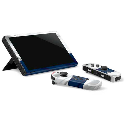 NBA Washington Wizards Home Jersey Nintendo Switch OLED (2021) Skin