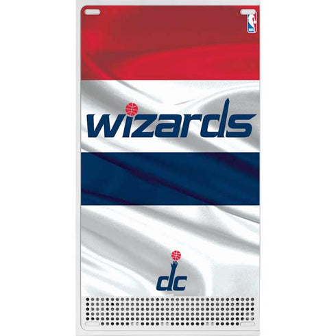 NBA Washington Wizards Home Jersey Xbox Series S Console Skin