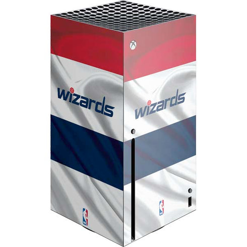 NBA Washington Wizards Home Jersey Xbox Series X Console Skin