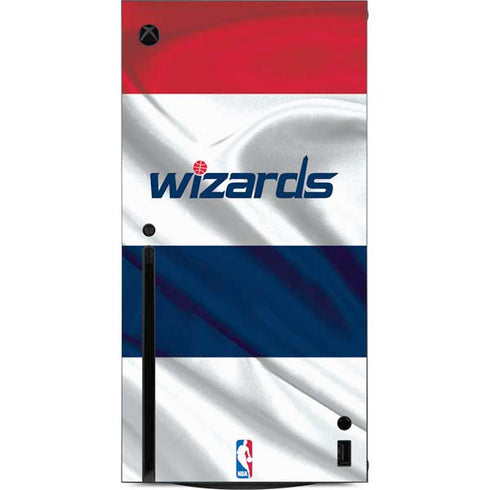 NBA Washington Wizards Home Jersey Xbox Series X Console Skin