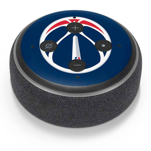 NBA Washington Wizards Large Logo Amazon Echo Dot Skin