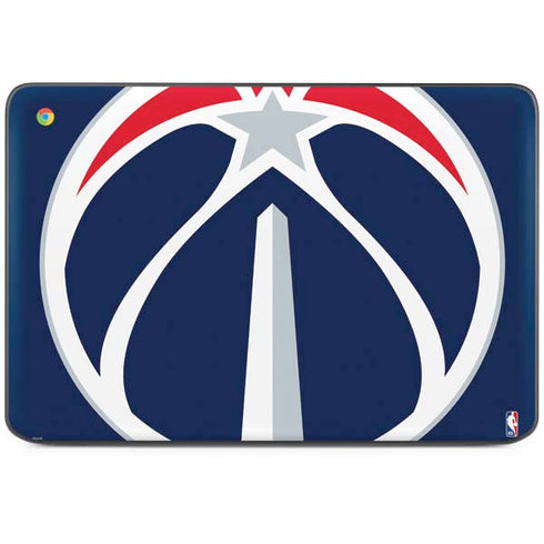 NBA Washington Wizards Large Logo HP Chromebook Skin