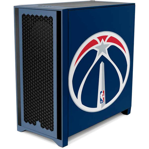 NBA Washington Wizards Large Logo Corsair 4000D Tempered Glass Mid-Tower ATX Case Skin