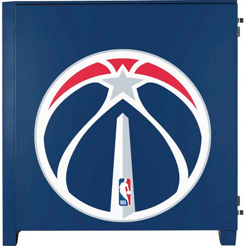 NBA Washington Wizards Large Logo Corsair 4000D Tempered Glass Mid-Tower ATX Case Skin