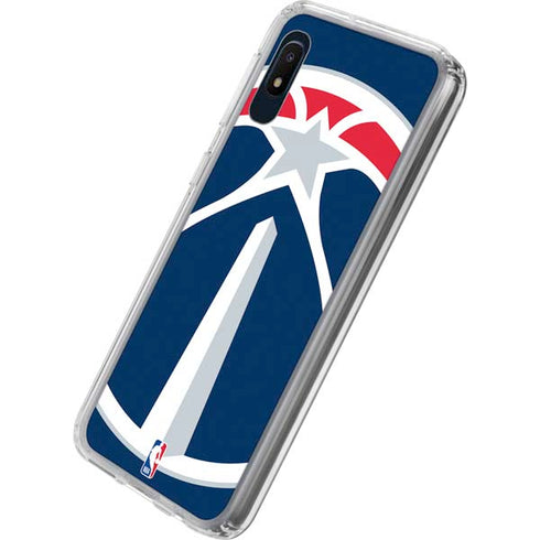 NBA Washington Wizards Large Logo Galaxy A10e Clear Case