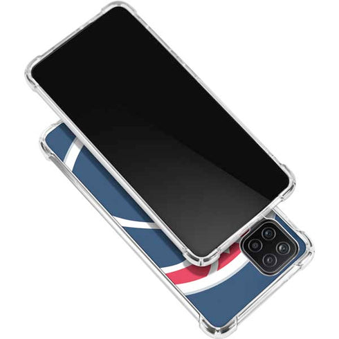 NBA Washington Wizards Large Logo Galaxy A12 Clear Case