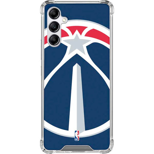 NBA Washington Wizards Large Logo Galaxy A15 5G Clear Case
