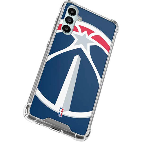 NBA Washington Wizards Large Logo Galaxy A15 5G Clear Case