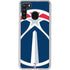 NBA Washington Wizards Large Logo Galaxy A21 Clear Case