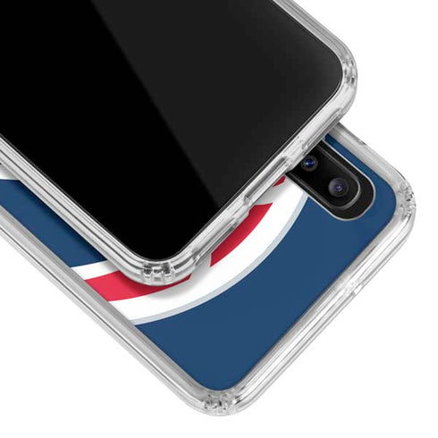NBA Washington Wizards Large Logo Galaxy A30 Clear Case