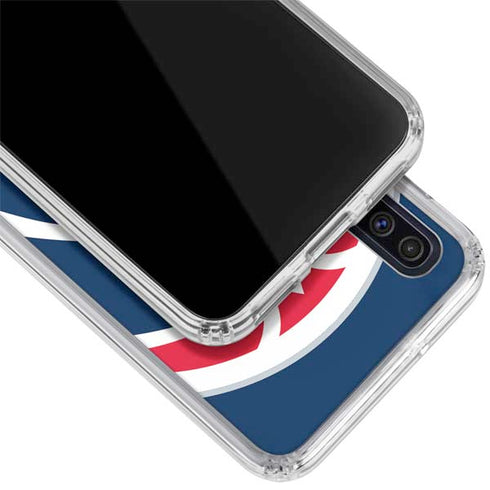 NBA Washington Wizards Large Logo Galaxy A50 Clear Case
