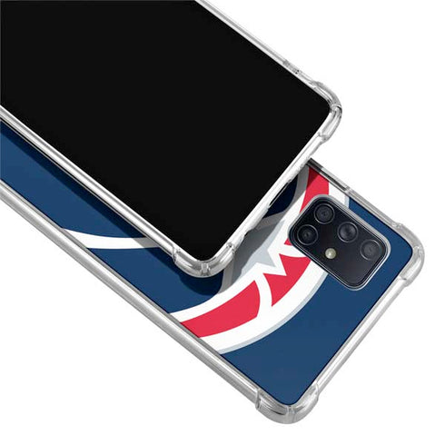 NBA Washington Wizards Large Logo Galaxy A51 5G Clear Case