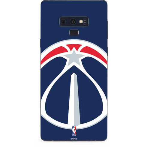 NBA Washington Wizards Large Logo Galaxy Note 9 Skin