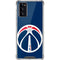 NBA Washington Wizards Large Logo Galaxy Note20 5G Clear Case
