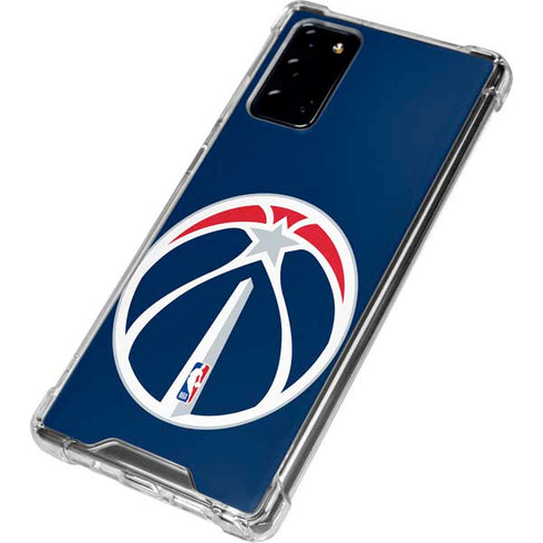NBA Washington Wizards Large Logo Galaxy Note20 5G Clear Case