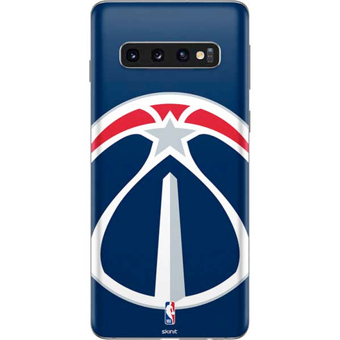 NBA Washington Wizards Large Logo Galaxy S10 Skin