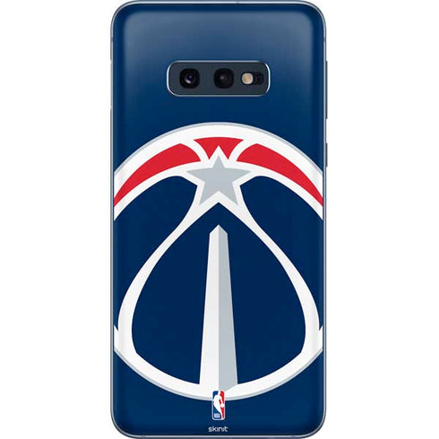 NBA Washington Wizards Large Logo Galaxy S10e Skin