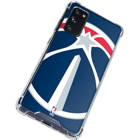 NBA Washington Wizards Large Logo Galaxy S20 FE Clear Case