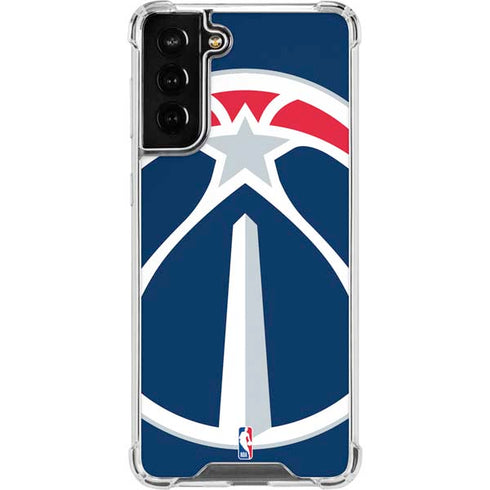 NBA Washington Wizards Large Logo Galaxy S22 Plus Clear Case