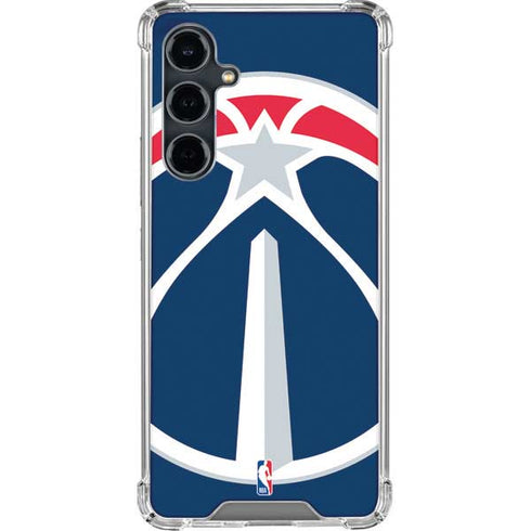 NBA Washington Wizards Large Logo Galaxy S23 FE Clear Case