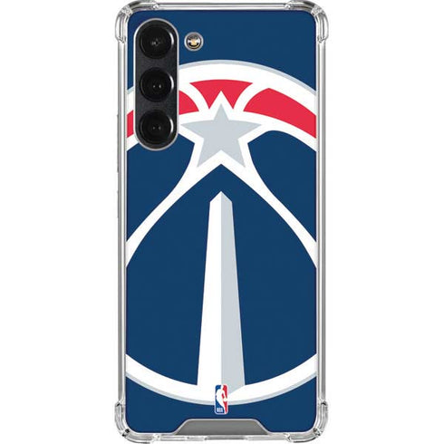 NBA Washington Wizards Large Logo Galaxy S23 Plus Clear Case