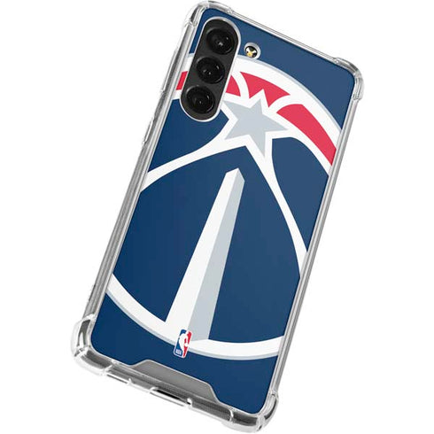 NBA Washington Wizards Large Logo Galaxy S23 Plus Clear Case