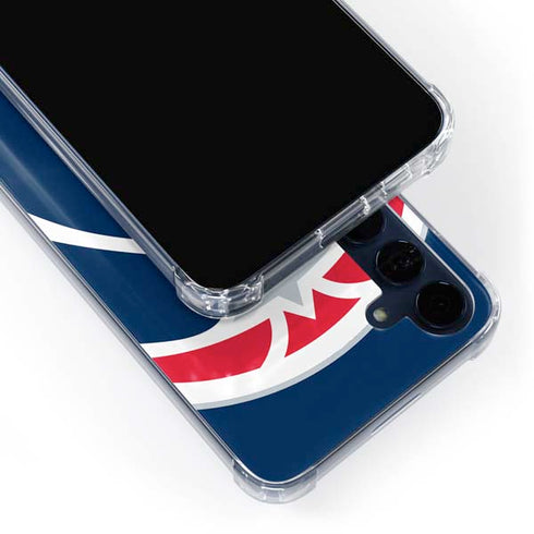 NBA Washington Wizards Large Logo Galaxy S24 Clear Case