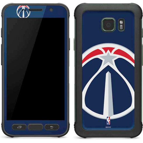 NBA Washington Wizards Large Logo Galaxy S7 Active Skin