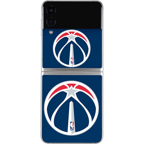 NBA Washington Wizards Large Logo Galaxy Z Flip3 5G Skin