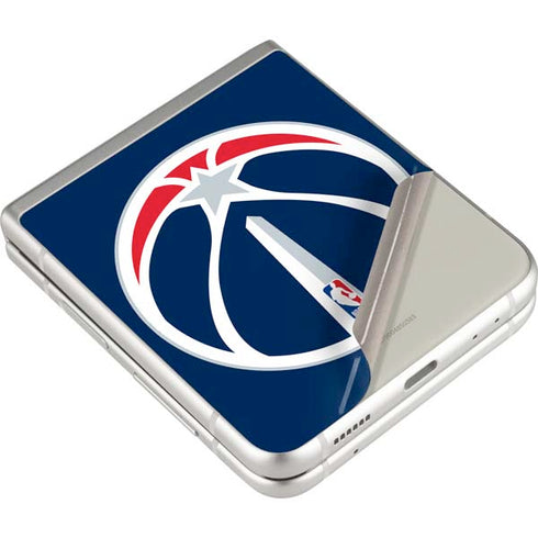 NBA Washington Wizards Large Logo Galaxy Z Flip3 5G Skin