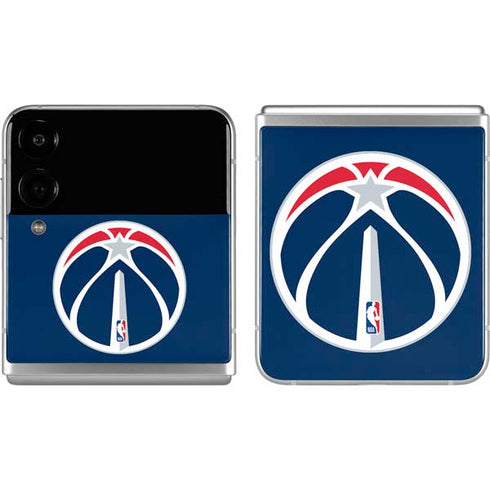 NBA Washington Wizards Large Logo Galaxy Z Flip4 5G Skin