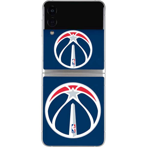 NBA Washington Wizards Large Logo Galaxy Z Flip4 5G Skin