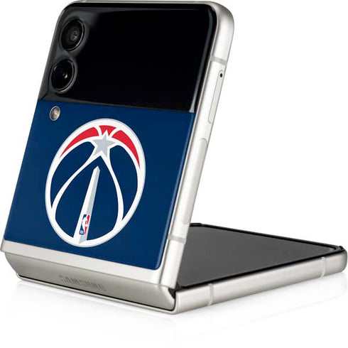 NBA Washington Wizards Large Logo Galaxy Z Flip4 5G Skin