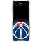 NBA Washington Wizards Large Logo Galaxy Z Flip5 5G Clear Case