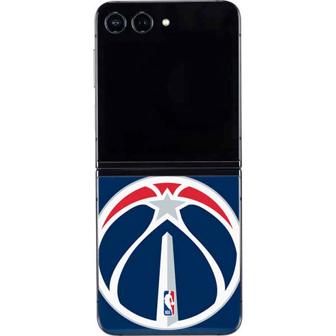 NBA Washington Wizards Large Logo Galaxy Z Flip5 5G Skin