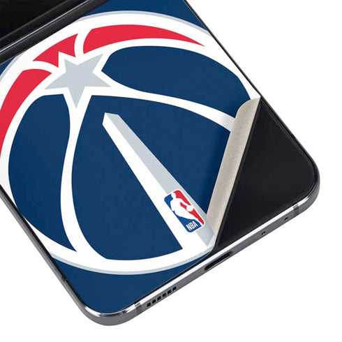 NBA Washington Wizards Large Logo Galaxy Z Flip5 5G Skin