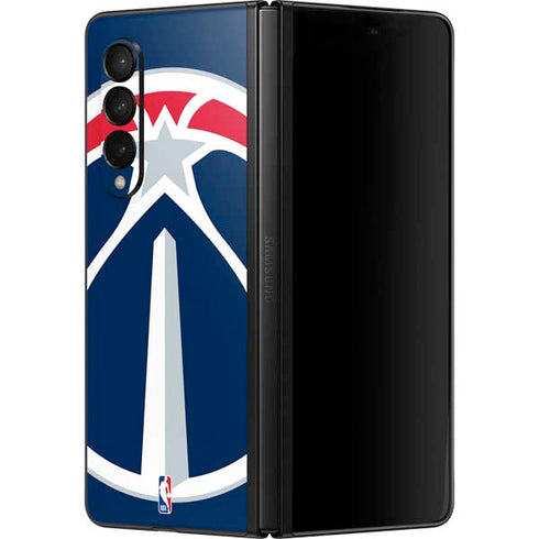 NBA Washington Wizards Large Logo Galaxy Z Fold3 5G Skin