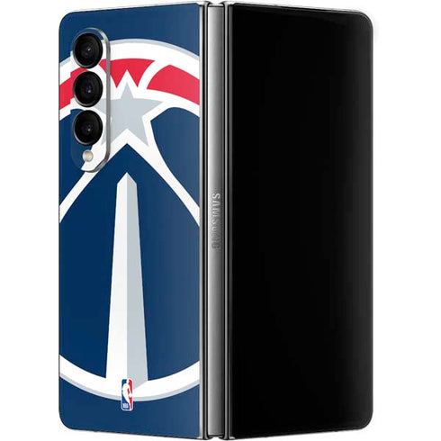 NBA Washington Wizards Large Logo Galaxy Z Fold4 5G Skin