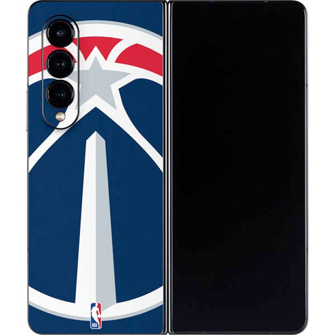 NBA Washington Wizards Large Logo Galaxy Z Fold4 5G Skin