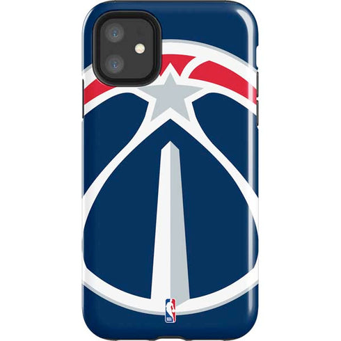 NBA Washington Wizards Large Logo iPhone 11 Impact Case