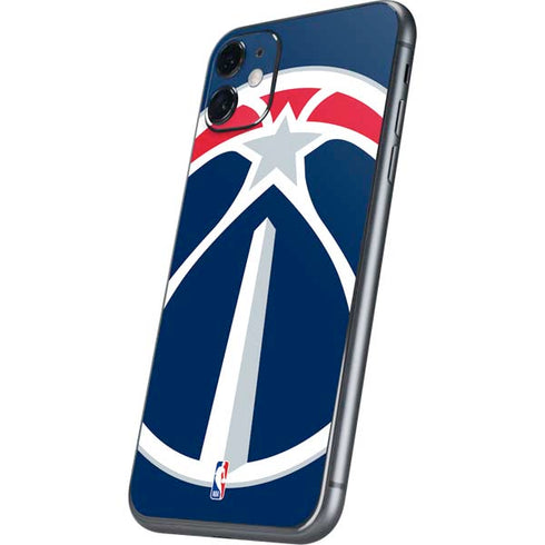 NBA Washington Wizards Large Logo iPhone 11 Skin