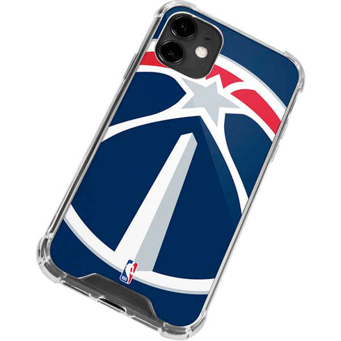 NBA Washington Wizards Large Logo iPhone 12 Mini Clear Case